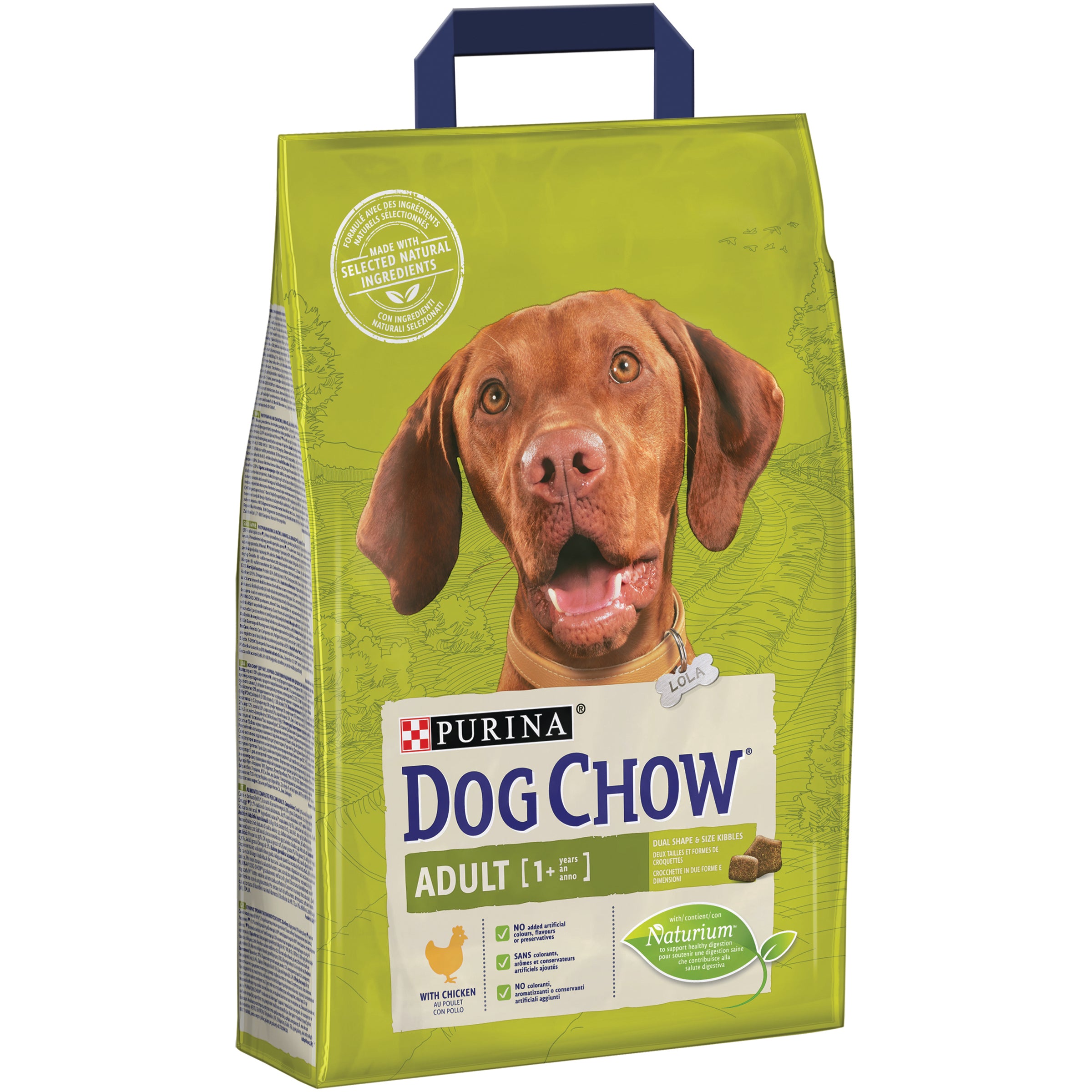 PURINA DOG CHOW ADULT WITH CHICKEN 2.5 KR/KG