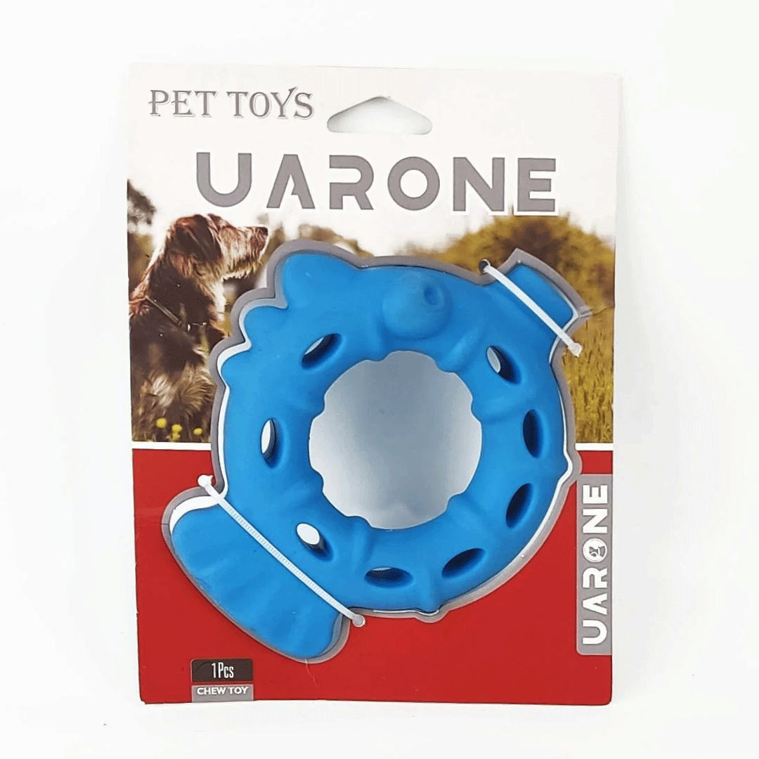 UARONE لعبة مضغ السمكة