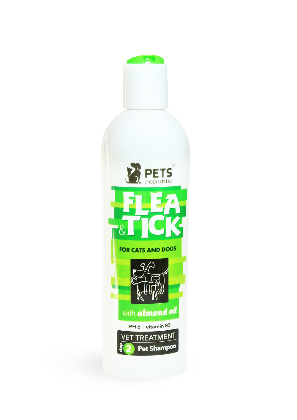 شامبو بيتس ريبابليك للبراغيث والقراد بزيت اللوز