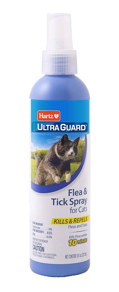 Hartz Ultra Guard Flea & Tick Spray for Cats 237ml
