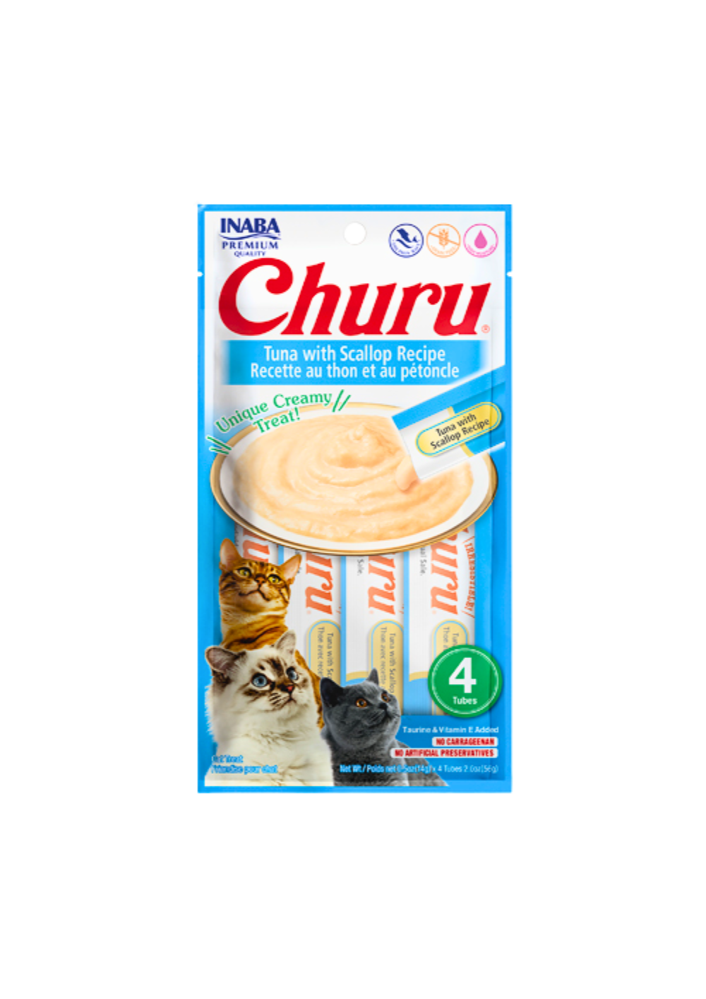 INABA Churu Tuna with Scallop Recipe 56gm