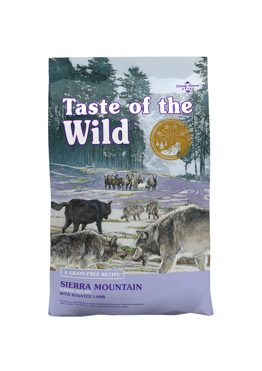 تيست أوف ذا وايلد وصفة سييرا ماونتن للكلاب بنكهة البرية 12.2 كجم