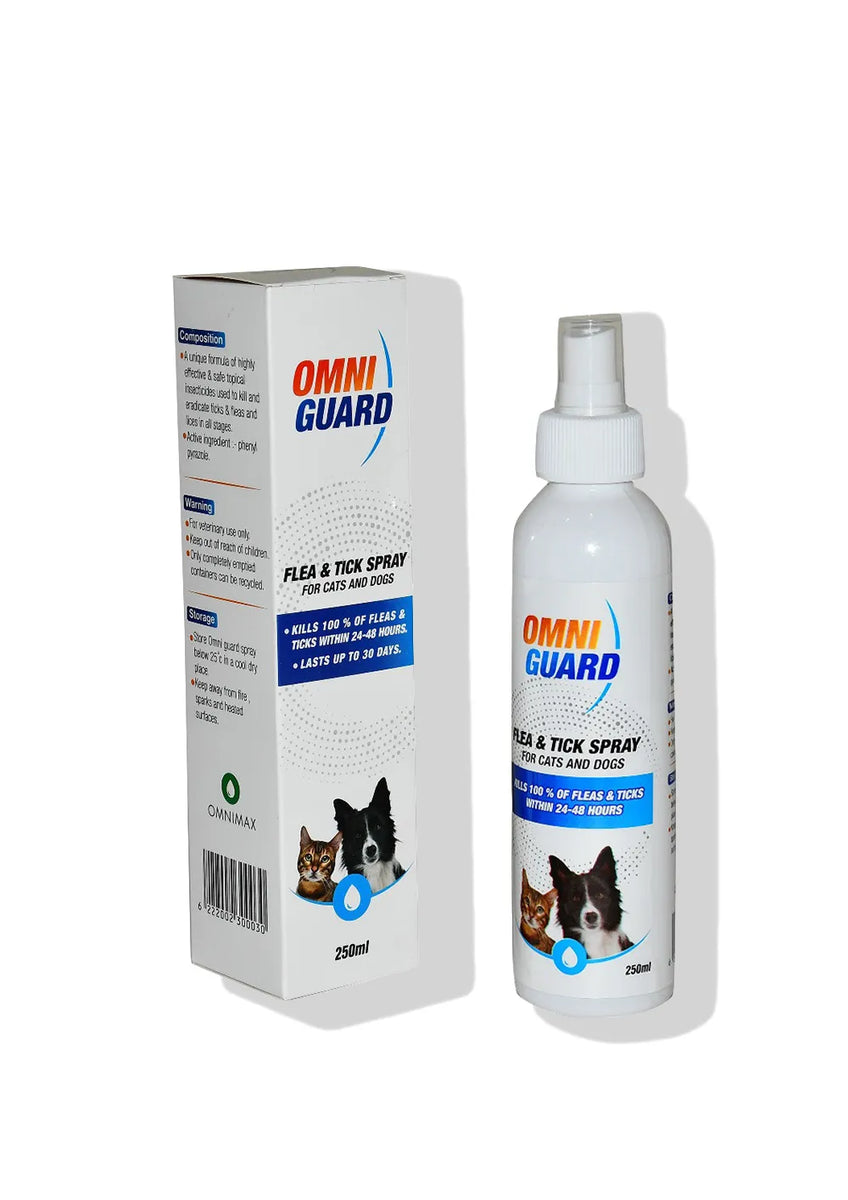 Omni guard flea and tick spray 250 ml