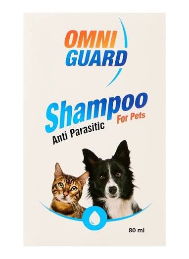 Omni guard shampoo anti parasitic 80 ml