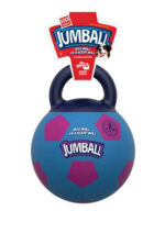 GIGWI JUMBALL SOCCER BALL WITH RUBBER HANDLE L